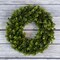 Pure Garden 12 Inch Boxwood Wreath Artificial Greenery Indoor Outdoor Decor